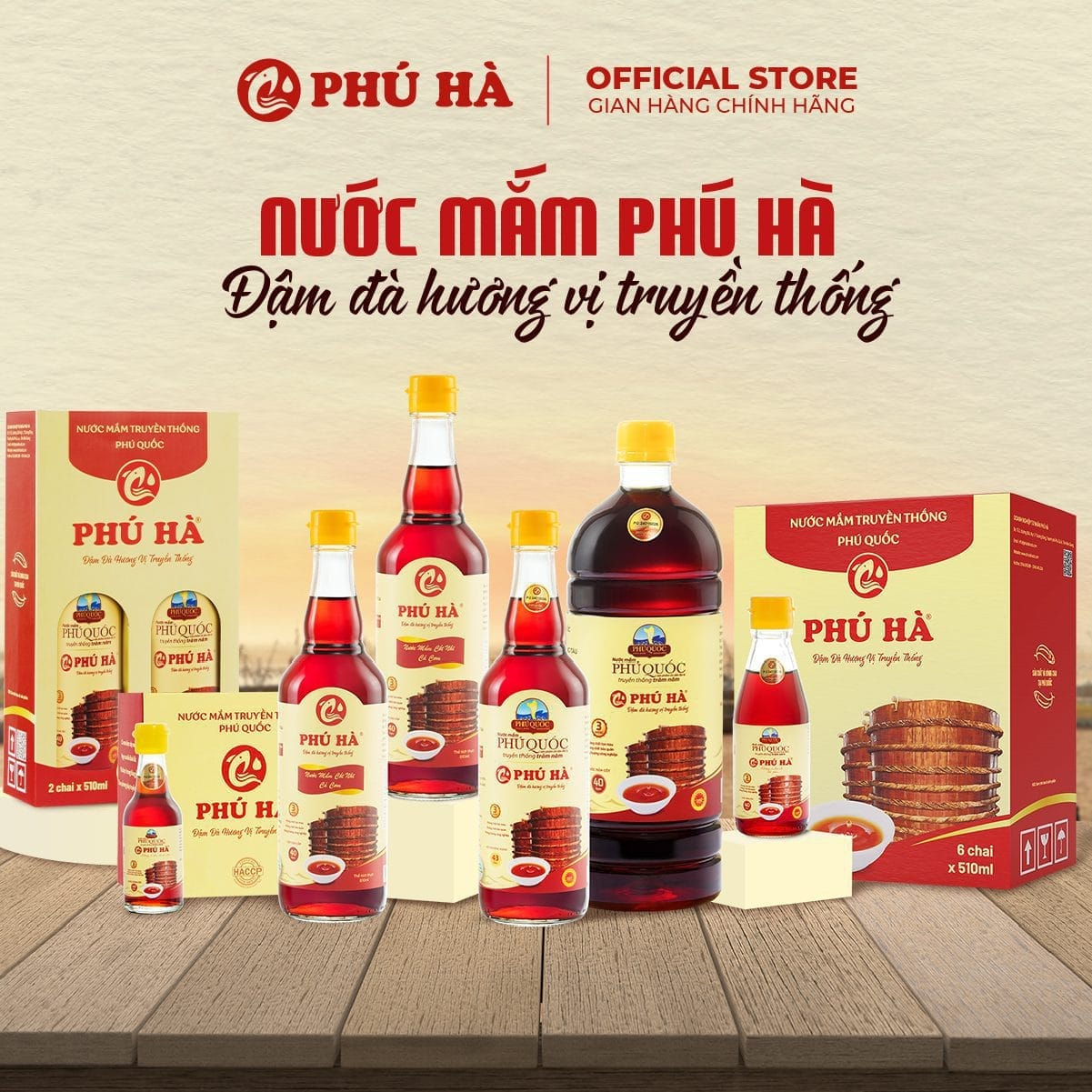 Nước mắm Phú Quốc Phú Hà 40 độ đạm (Hộp 2 chai 510ml) - Ảnh 6