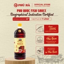 Phu Ha Phu Quoc Fish Sauce 40°N (1L Bottle)