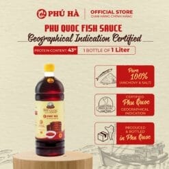 Phu Ha Phu Quoc Fish Sauce 43°N (1L Bottle)